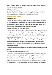 Bài tập cuối kì môn Triết học Mác - Lênin | Trường Đại học Kinh tế, Đại học Quốc gia Hà Nội