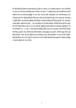 Tiểu luận môn Đạo đức kinh doanh và văn hóa doanh nghiệp đề tài "Vai trò của đạo đức kinh doanh"