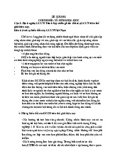 Đề cương: Biến đổi GCCN & dân tộc môn Chủ nghĩa xã hội khoa học | Học viện Ngân hàng