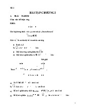 Bài tập tự luận chương 2 ( có lời giải) | Môn toán cao cấp