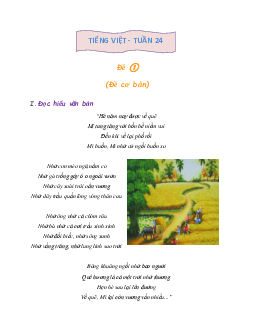 Giải Bài tập cuối tuần lớp 4 môn Tiếng Việt Kết nối tri thức - Tuần 24 (Nâng cao)