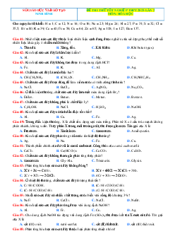 Giải chi tiết đề thi thử tn thpt 2023 môn hóa sở GD Ninh Bình lần 2