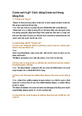 Come out là gì? Cách dùng Come out trong tiếng Anh