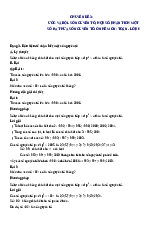 Dạng 3. Dấu hiệu để nhận biết một số nguyên tố Chủ đề 3 Ôn hè Toán 6