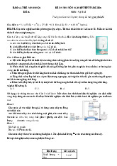 Đề thi thử tốt nghiệp THPT 2025 môn Vật lí bám sát đề minh họa - Đề 6