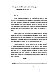 Các nguyên tắc Đảng lãnh đạo lực lượng vũ trang nhân dân Việt Nam môn Kinh tế chính trị Mác – Lênin | Trường Đại học Kinh doanh và Công nghệ Hà Nội