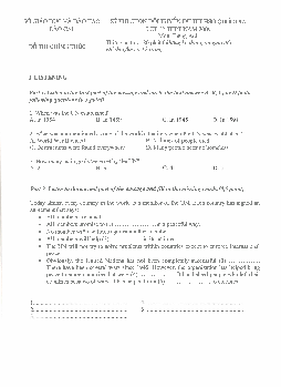 Đề thi chọn đội tuyển dự thi HSG Quốc gia lớp 12 THPT năm 2009 môn Tiếng Anh - Sở GD&ĐT Lào Cai