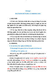 Tài liệu Chương 1 Nhập môn Chủ nghĩa xã hội khoa học  - Chủ nghĩa xã hội khoa học | Đại học Mở Hà Nội