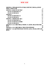 Bài tập tổng hợp Chương 1 & Chương 7 môn Sáp nhập, mua lại và tái cấu trúc doanh nghiệp  | Trường Đại học Kinh tế Thành phố Hồ Chí Minh