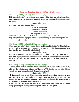 Soạn Ngữ văn 6 sách Chân trời sáng tạo (Tập 1) bài Đánh thức trầu