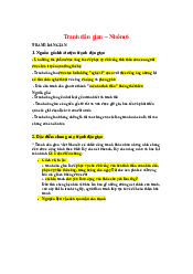 Tranh dân gian Việt Nam -  Môn cơ sở văn hóa Việt Nam | Đại học Sư Phạm Hà Nội