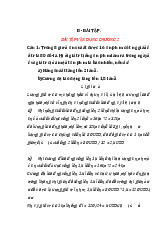 Bài tập vận dụng Kinh tế chính trị chương 2 | Đại học Nội Vụ Hà Nội