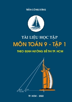 Tài liệu học tập môn Toán 9 tập 1 – Trần Công Dũng