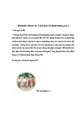 Tiểu luận Tìm hiểu chung về tập đoàn TH True Milk môn Marketing căn bản - Học viện nông nghiệp Việt Nam