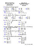 Đề thi ôn tập giữa kỳ - Toán cao cấp c2 | Trường Đại Học Duy Tân
