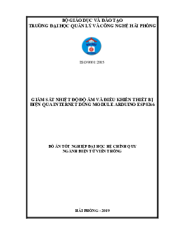 Đồ Án IOT 1 | Đại học Quản lý và Công nghệ Hải Phòng