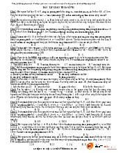 Bài tập Giao thoa sóng môn Vật lí 12