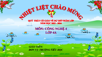 Bài giảng điện tử môn Công nghệ 4 | Bài 3 Một số loại cây cảnh phổ biến (tiết 2) | Cánh diều