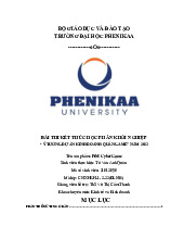 Ý tưởng dự án kinh doanh quán game năm 2023 | Bài tập lớn kết thúc học phần Kỹ năng khởi nghiệp và lãnh đạo