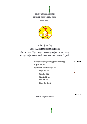 Đề Tài: Ứng Dụng Công Nghệ Blockchain Trong Việc Truy Xuất Nguồn Gốc Rau Củ Quả Môn Năng Lực Số Ứng Dụng