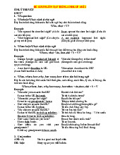 Đề cương ôn tập cuối học kì 2 môn Tiếng Anh 6 năm học 2024-2025 | Global Success