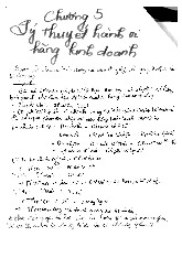 Bài tập chương 5 Lý thuyết hành vi hãng kinh doanh môn Kinh tế vi mô 1 | Học viện Tài chính