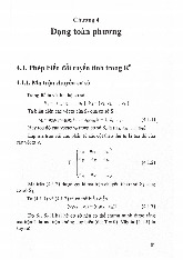 Giáo trình chương 4: Dạng toàn phương | Môn toán cao cấp