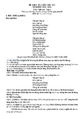 Đề thi giữa kỳ Văn 6 năm 2025 - 2026 Trường THCS Việt Đoàn