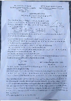 Đề thi tuyển sinh vào 10 môn Hóa học (chuyên) của trường THPT Chuyên KHTN năm học 2024 - 2025