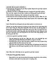 Câu hỏi thảo luận chương 2 | Môn Giao tiếp sư phạm - Đại học Sư phạm Hà Nội 2
