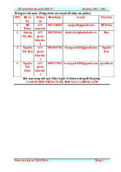 Giáo án Khoa học tự nhiên 7 Vật lí Bài tập Chủ đề 6: Ánh sáng | Cánh diều