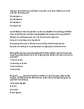 Bài tập ôn tập Chương 5 | Nguyên lý quản trị | Đại học Tôn Đức Thắng