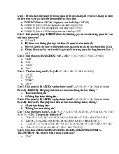 Tổng hợp câu hỏi trắc nghiệm ôn tập môn Công nghệ thông tin    | Trường đại học kinh doanh và công nghệ Hà Nội