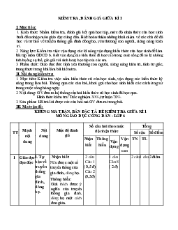 Đề thi giữa học kì 1 môn Giáo dục công dân 6 năm 2023 - 2024 sách Kết nối tri thức với cuộc sống | Đề 1