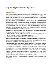 Luận điểm là gì? Cách xác định luận điểm Ngữ văn 8