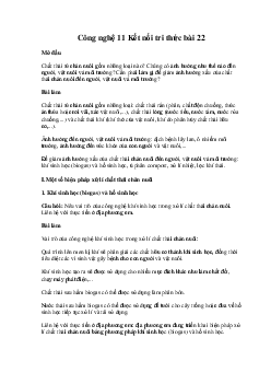 Công nghệ 11 Kết nối tri thức bài 22: Xử lí chất thải chăn nuôi