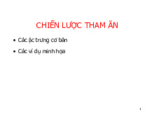 Chiến lược tham ăn | Học viện Báo chí và Tuyên truyền
