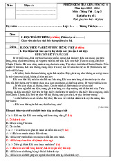 TOP 3 đề thi giữa học kỳ 2 môn Tiếng Việt lớp 3 năm học 2024-2025 cho cả 3 bộ sách Kết nối tri thức, Cánh diều, Chân trời sáng tạo