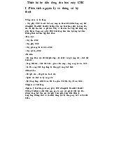 Thiết kế hệ dẫn động cho bàn máy CNC môn Vật lý đại cương 2  | Học viện Công Nghệ Bưu Chính Viễn Thông