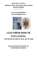 Giáo Trình Môn Kinh tế năng lượng | Đại học Sư phạm Kỹ thuật Thành phố Hồ Chí Minh
