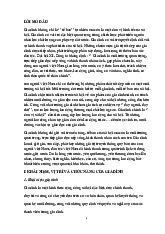 LỜI MỞ ĐẦU - Tiểu luận về vai trò của gia đình trong xã hội