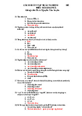 Câu hỏi trắc nghiệm môn Linux và phần mềm mã nguồn mở Môn Phần mềm | Trường Cao đẳng Công Nghệ Bách Khoa Hà Nội