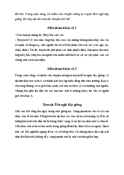 Trong cuộc sống, có nhiều câu chuyện tương tự truyện Ếch ngồi đáy giếng, em hãy nêu lên một câu chuyện như thế | Văn mẫu 7 Cánh diều