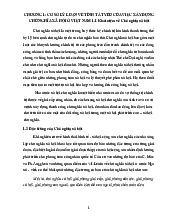 Tài liệu Chương 1: Cơ Sở Lý Luận và Bản Chất Chủ Nghĩa Xã Hội Ở Việt Nam | Đại học Lạc Hồng