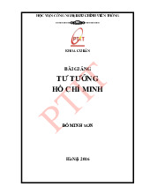 Bài giảng Tư tưởng Hồ Chí Minh | Học viện Công Nghệ Bưu Chính Viễn Thông
