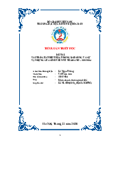 Vai trò của triết trong  đời sống | Bài tập lớn triết học Mác Lenin| Đại học Kinh Tế Quốc Dân