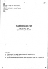 Tổng Hợp Đề Thi Sinh Lý Bệnh Miễn Dịch | Đại học Y Dược Thành phố Hồ Chí Minh