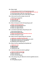 Trắc nghiệm ôn tập chương 4 - Chủ nghĩa xã hội khoa học | Trường đại học Lao động - Xã hội