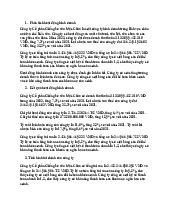 Tài liệu tham khảo Phân tích Công ty cổ phần giống bò sữa Mộc Châu môn Phân tích hoạt động kinh doanh | Học viện Công Nghệ Bưu Chính Viễn Thông