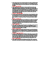 ÔN TẬP HÀNH VI TIÊU DÙNG - Các Nhóm Người Tiêu Dùng